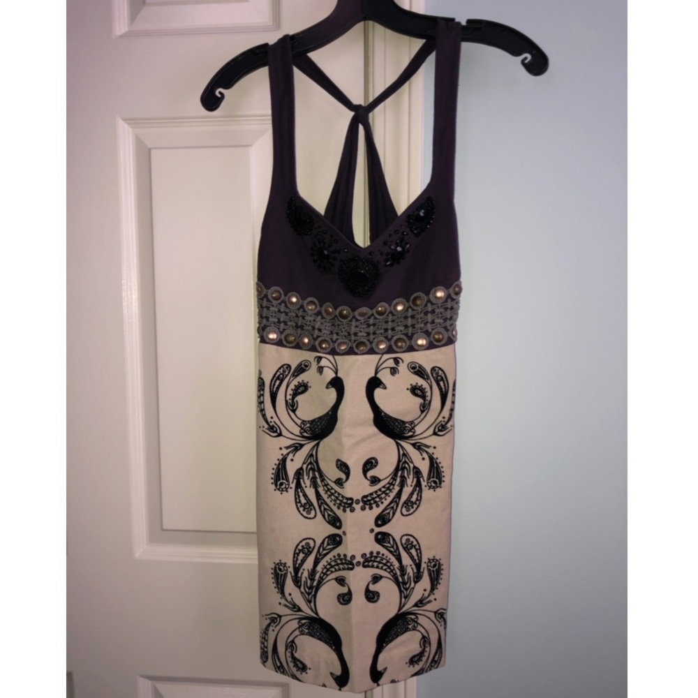Free People Embellished Peacock Dress